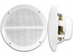 Pair of Dual 6.5" Water Resistant cone speakers, 100W/8 ohms