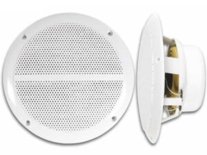 Pair of Dual 6.5" Water Resistant cone speakers, 100W/8 ohms