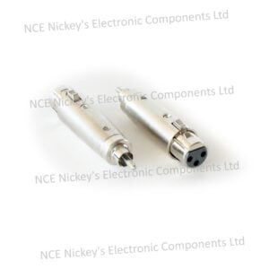 RCA Male to XLR Female Converters Adapter