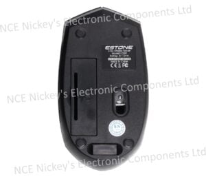2.4GHz, 4 Buttons 1600DPI Wireless Optical Computer Mouse (Gold)