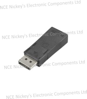 DisplayPort Male to HDMI Female Video Adapter(Black)