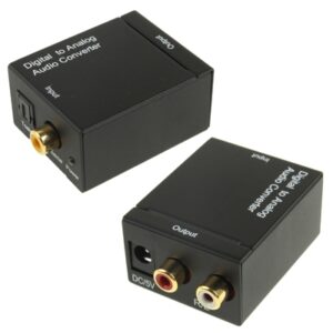 Digital Optical/Coaxial to Analog RCA Audio Converter