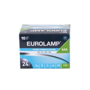 EUROLAMP AAA Alkaline Batteries 24pcs
