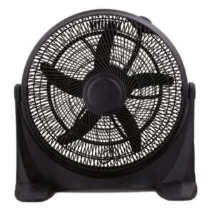 EUROLAMP Box Fan Round Φ50 100W - Black