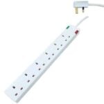 4-Way Extension, Surge & Shutter Protection 3m
