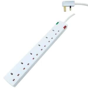 4-Way Extension, Surge & Shutter Protection 3m