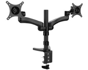 Desk Monitor Bracket for two monitors up to 27"