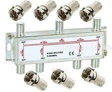 Splitter 1:6 - Bandwidth 5-2400MHz