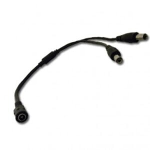 DC Cable for Cameras 1*Male to 2*Female 1:2