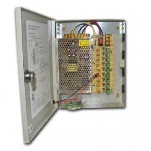 Power Supplies for CCTV with 9 outputs
