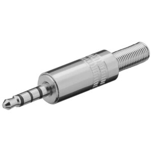 Goobay plug - 3.5 mm with 4 Contacts