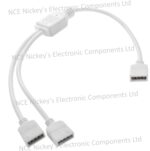 1 to 2 Ports (Y)Female Connection Cable for LED RGB Strip