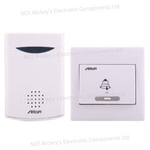 Wireless Digital Music Doorbell with Receiver Distance: 150m (open space)