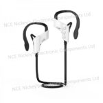Bluetooth Hedset V4.1 , Sport, White Color
