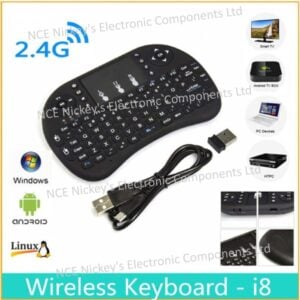 2.4G Rii Mini i8 Wireless Keyboard with Touchpad