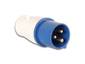 Power Cable Plug 240V/16A, 2Pole + Earth, IP44