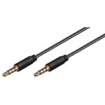 3.5 stereo, 4-pin extension audio cable (3.00m)