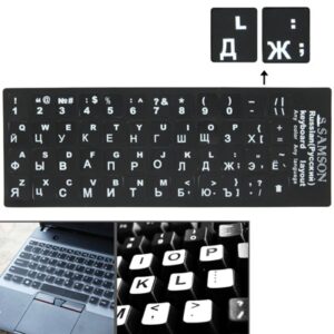 Russian Learning Keyboard Layout Sticker