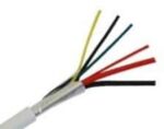 Alarm Cable (4 x 0.22mm + 2 x 0.50mm) with Aluminium Foil