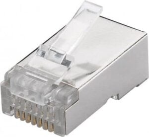CAT 6 RJ-45 Plugs (x10) - Shielded