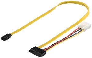 PC Power supply cable - SATA 2-in-1 data signal + power adaptor