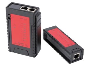 NETWORK CABLE (LAN) TESTER FOR 8P8C (RJ45), 6P6C (RJ12), 6P2C (RJ11), 4P4C (RJ10)