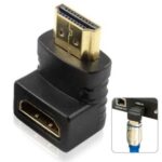 HDMI 19Pin Male to HDMI 19Pin Female 90-degree Angle Adaptor