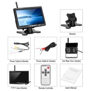 Wireless Vehicle Truck Backup Camera