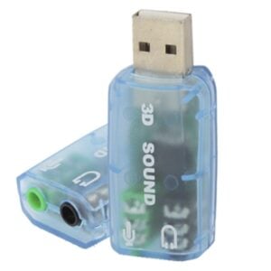 USB DSP 5.1 External Sound Card Adapter