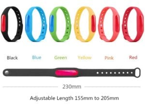 Anti-mosquito Silicone Repellent Bracelet Buckle Wristband