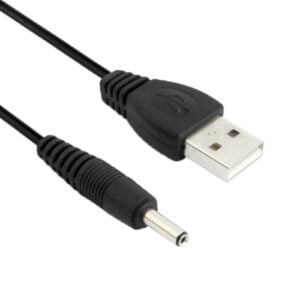 USB Male to DC 3.5 x 1.35mm Power Cable, Length: 60cm