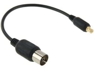 DVB-T TV Turner to RF TV Antenna Coaxial Cable Adapter