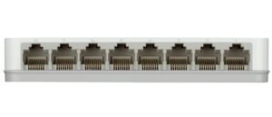 8-Port Gigabit Desktop Switch In Plastic Casing
