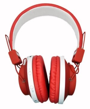 Bluetooth V4.0 Headphones, Red/White