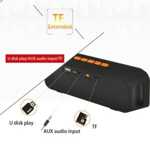 Bluetooth Speaker (Orange)