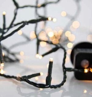 EUROLAMP 180L Multifunction Warm White LED String Lights with Controller