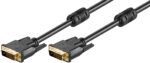 DVI-D FullHD cable dual link (24+1 pin) - 5M