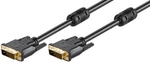 DVI-D FullHD cable dual link (24+1 pin) - 5M
