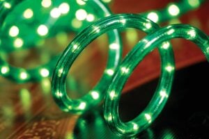 Rope light 10m Green color