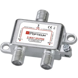 Splitter 1:2 Outputs 5-2400MHz With voltage passage