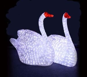 3D ACRYLIC LED SWAN