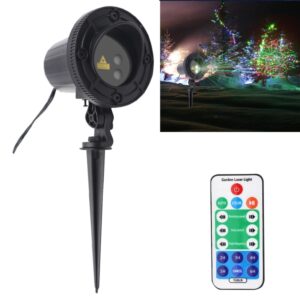 Laser Light, Outdoor, Christmas Pattern Red + Green Laser Light