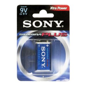 SONY 6LR61 9V Block - STAMINA PLUS Alkaline battery, 9V