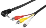 Composite audio/video to Jack 3.5 mm