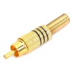 3.5mm RCA Jack Connector (Black)