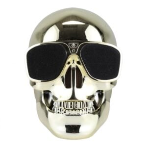 Bluetooth Stereo Speaker Skull with Sunglasses