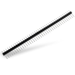 6 PCS 40-pin 2.54mm Breakaway Straight Male PCB Header - Colormix