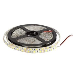 Flexible LED Strip 5m 300LEDs SMD 5050, Waterproof, Warm White