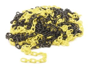Yellow/Black Chain - 25 m