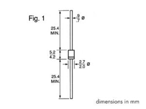 Diode 1A / 1000 Volt